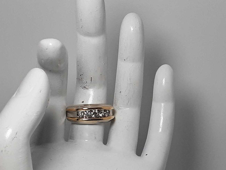 Men's Ring - White Gold 14k (.585) 8.4 grams Size 7