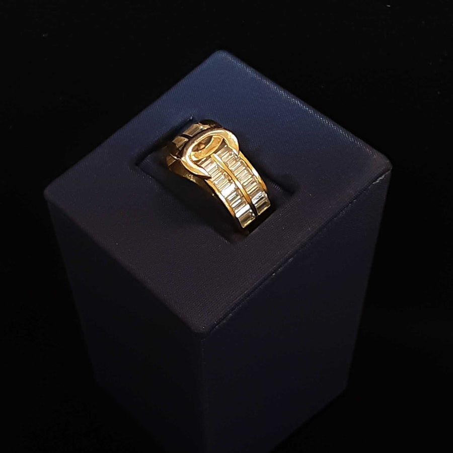 Women's Ring - Yellow Gold 14k (.585) 3.3 grams Size 5