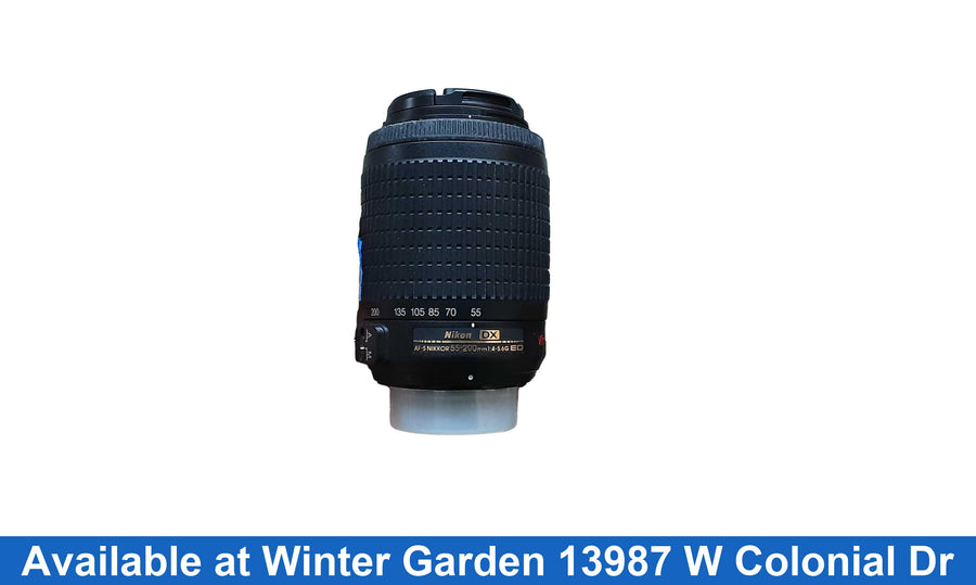 Nikon Dx Black Photographic Lens