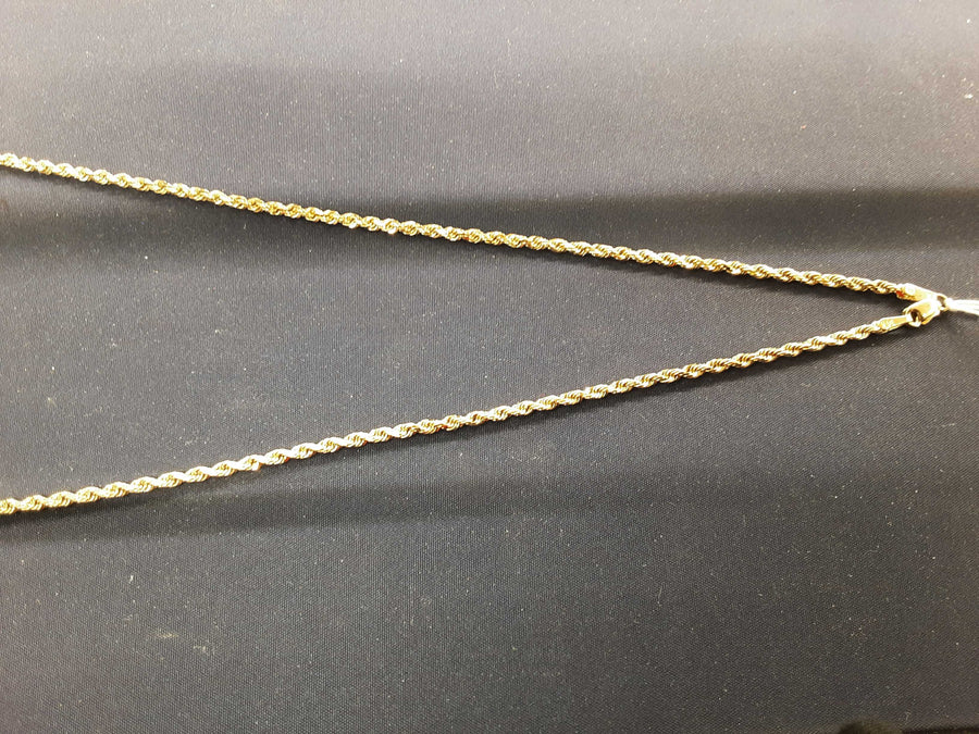 Rope Chain - Yellow Gold 14k (.585) 10 grams 20 inch