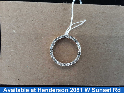 Diamond Pendant - Yellow Gold 10k (.417) 3.1 grams
