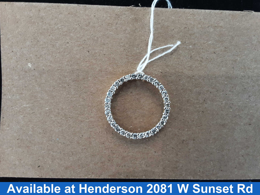Diamond Pendant - Yellow Gold 10k (.417) 3.1 grams