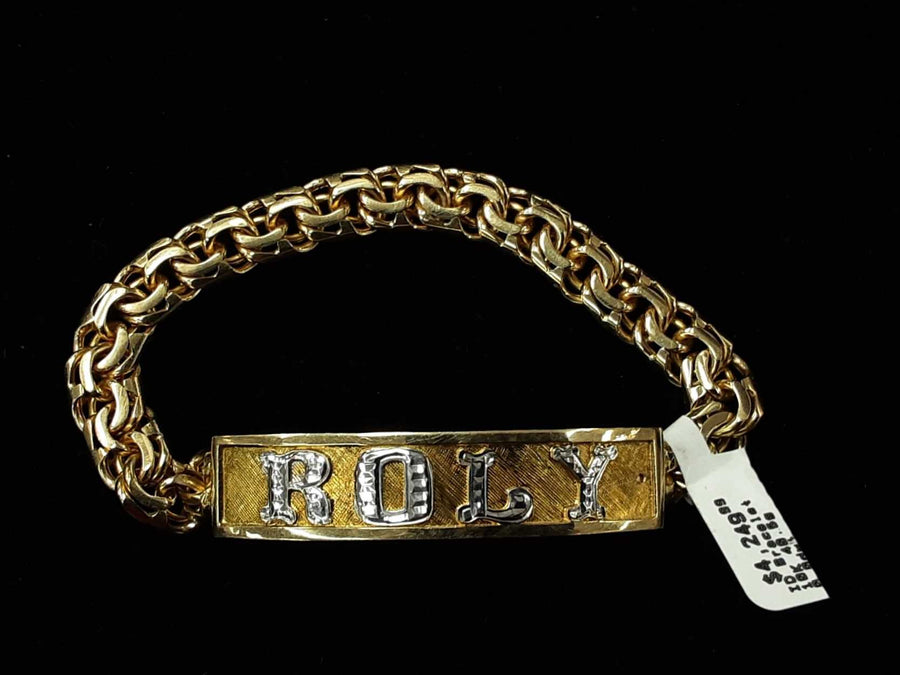 ID Bracelet - Yellow Gold 10k (.417) 40.5 grams 8 inch