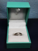Ring - Wedding Band - White Gold 14k (.585) 1.2 grams Size 20