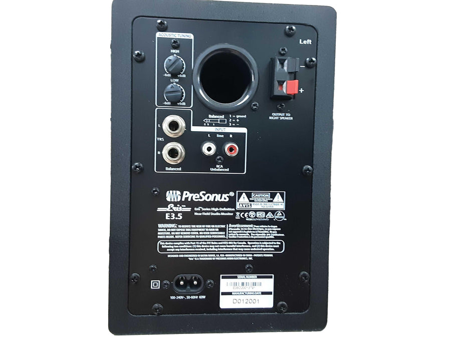 Presonus Erise3.5 Black Studio Monitor Speaker