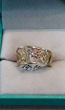 Women's Ring - Yellow Gold 14k (.585) 2.7 grams Size 8