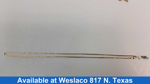 Box Chain - Yellow Gold 14k (.585) 6.1 grams 24 inch