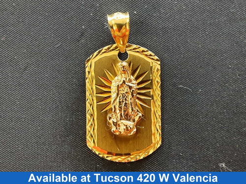 Religious Pendant - Yellow Gold 10k (.417) 3 grams