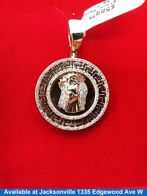 Religious Pendant - Yellow Gold 10k (.417) 5.6 grams