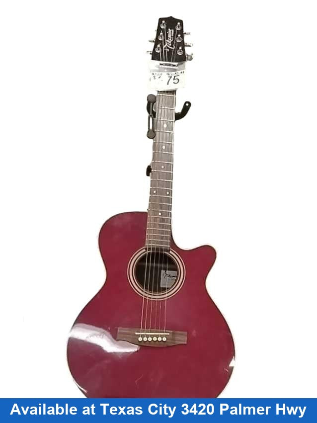 Takamine Eg260c-wr Red Acoustic / Electric Classic Guitar