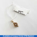 Diamond Pendant - Yellow Gold 14k (.585) 0.6 grams