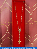Bead Chain - Tricolor Gold 14k (.585) 7.6 grams 22 inch