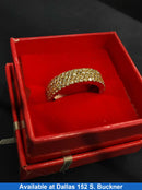 Ring - Wedding Band - Yellow Gold 10k (.417) 6 grams Size 8