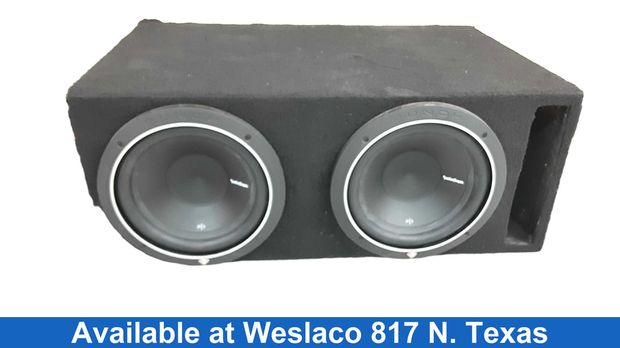 Rockford Fosgate Punch Black Car Sub-Woofer