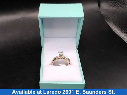 Ring - Wedding Set - Rose Gold 14k (.585) 6.1 grams Size 6