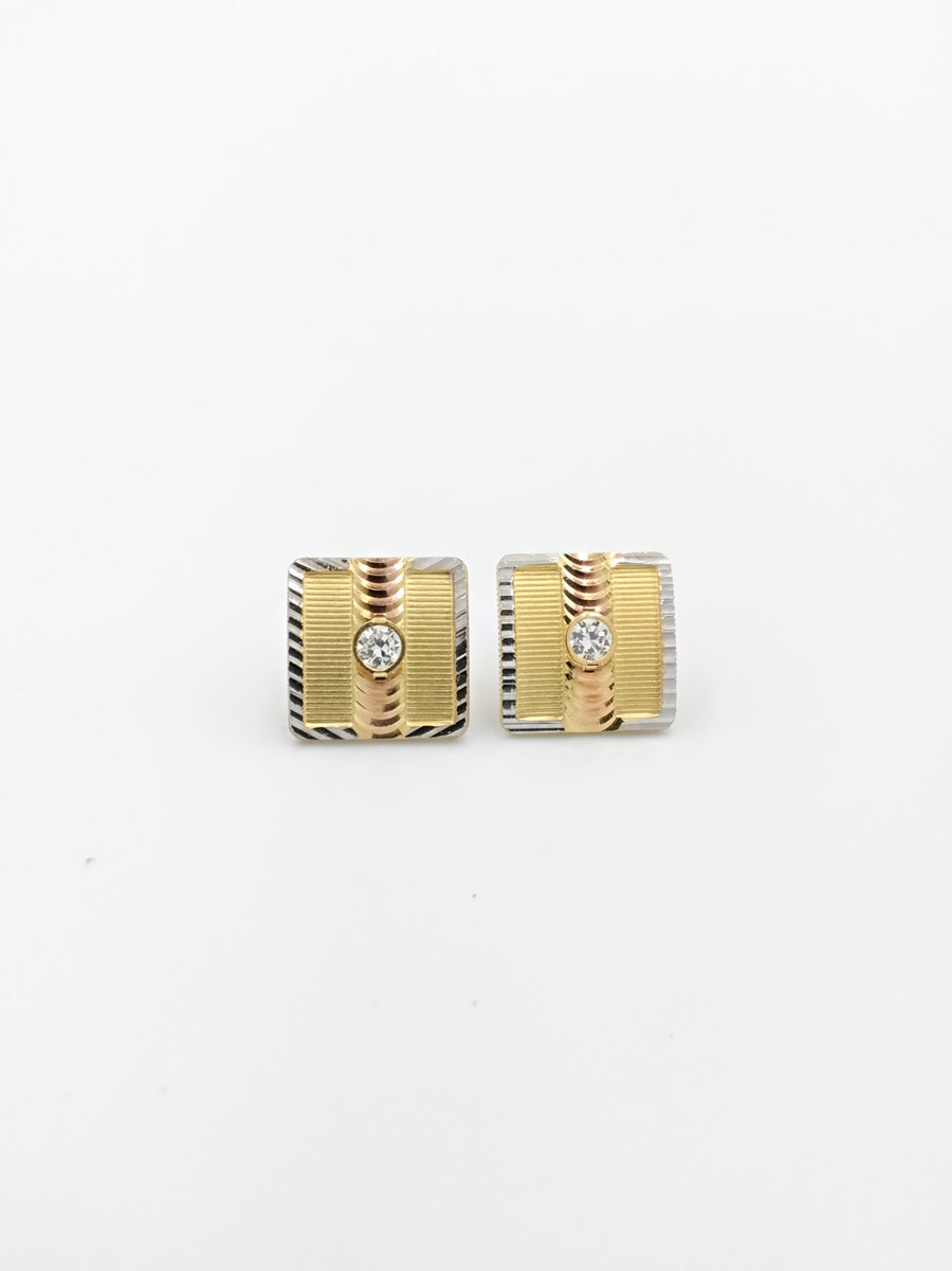 Earrings - Yellow Gold 14k (.585) 2.2 grams