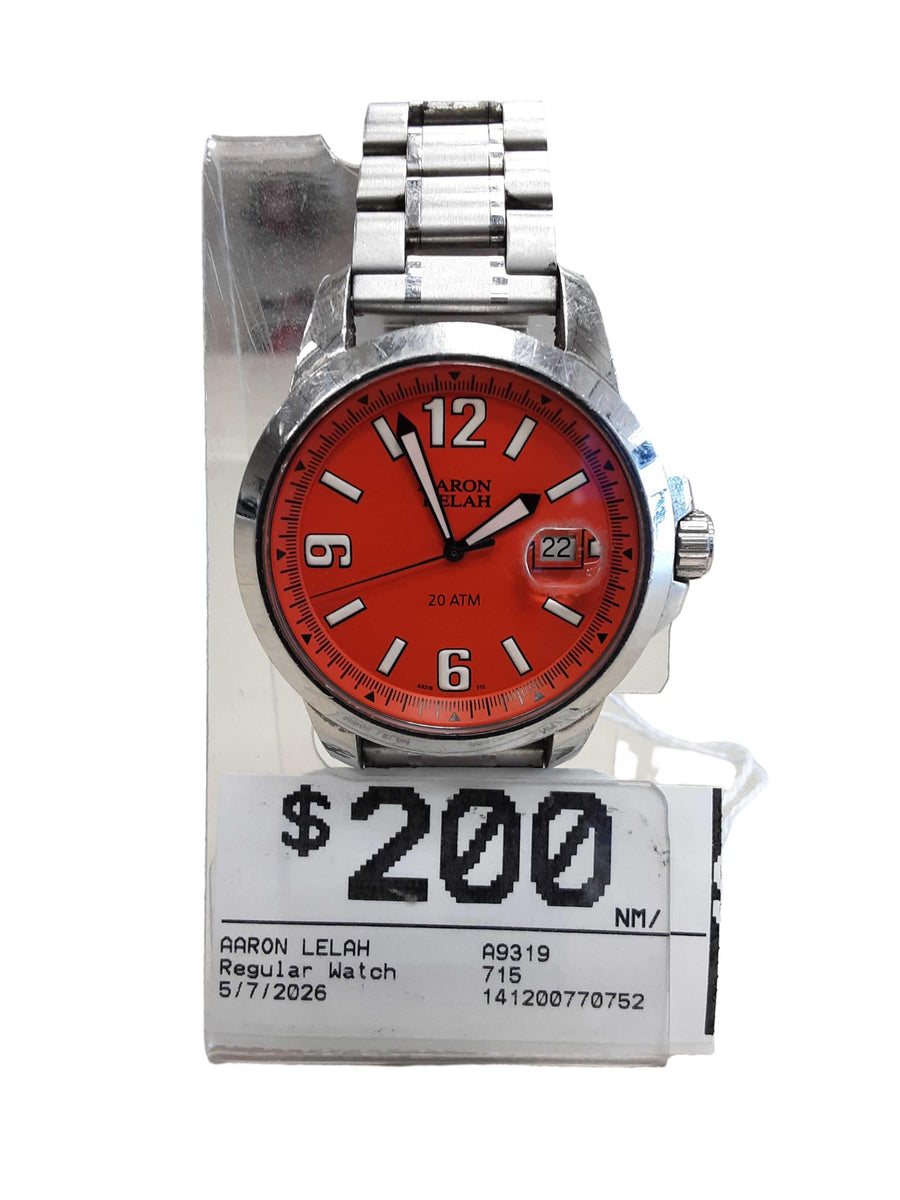 Aaron Lelah A9319 Orange Regular Watch