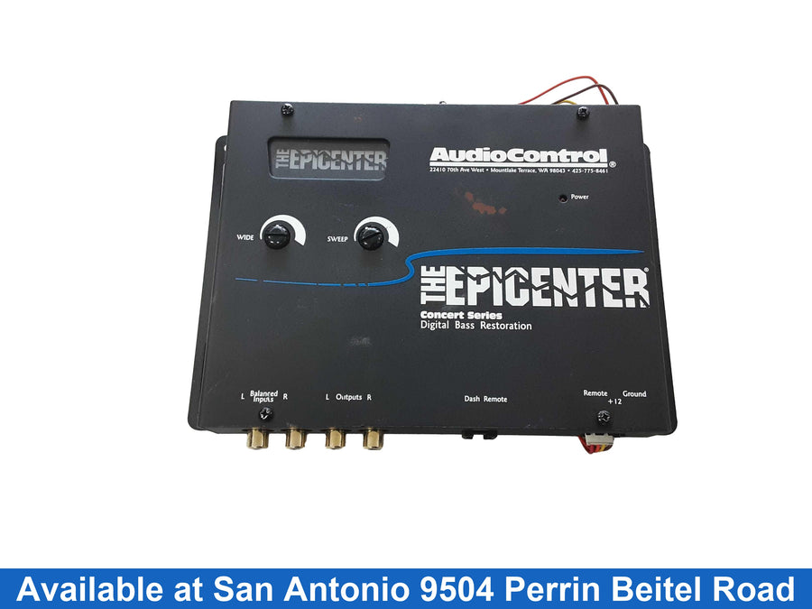 Audiocontrol Epicenter Blue Car Audio Equalizer