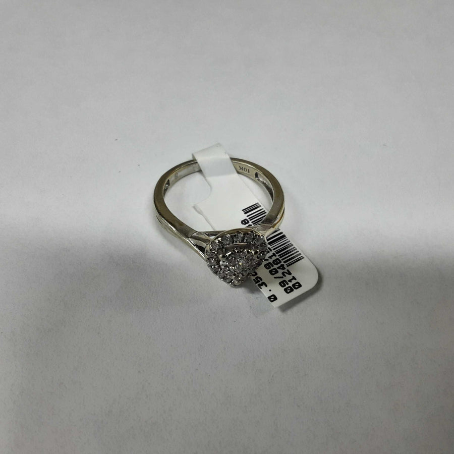 Women's Ring - Yellow Gold 10k (.417) 3 grams Size 9