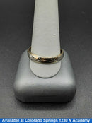 Ring - Wedding Band - Tricolor Gold 14k (.585) 5.5 grams Size 13.5