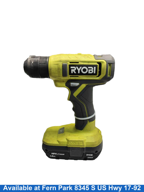 Ryobi Pcl201 Green Cordless Standard Drill