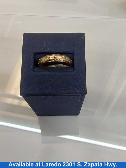 Ring - Wedding Band - Yellow Gold 10k (.417) 4.1 grams Size 10