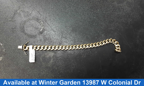 Bracelet - Yellow Gold 10k (.417) 18.3 grams 8 inch