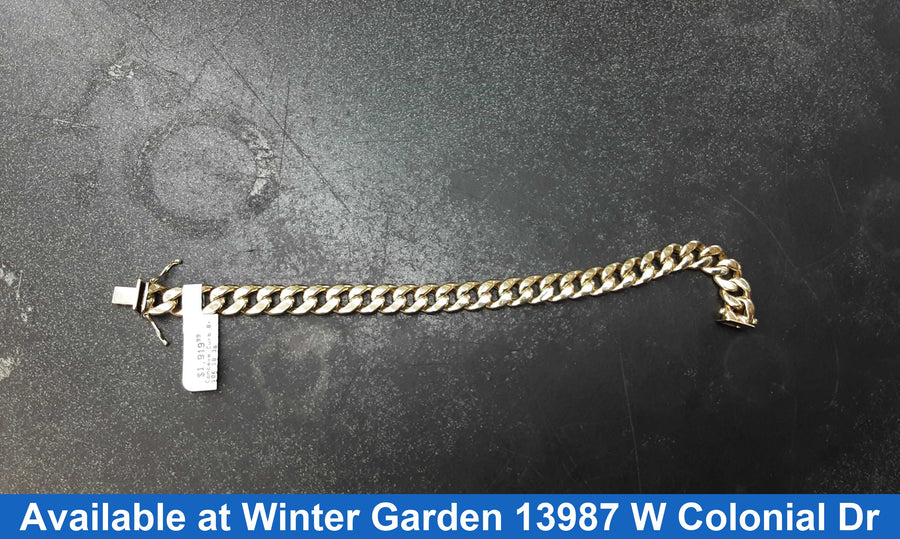 Bracelet - Yellow Gold 10k (.417) 18.3 grams 8 inch