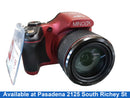 Minolta Mn67z Red Digital SLR Camera
