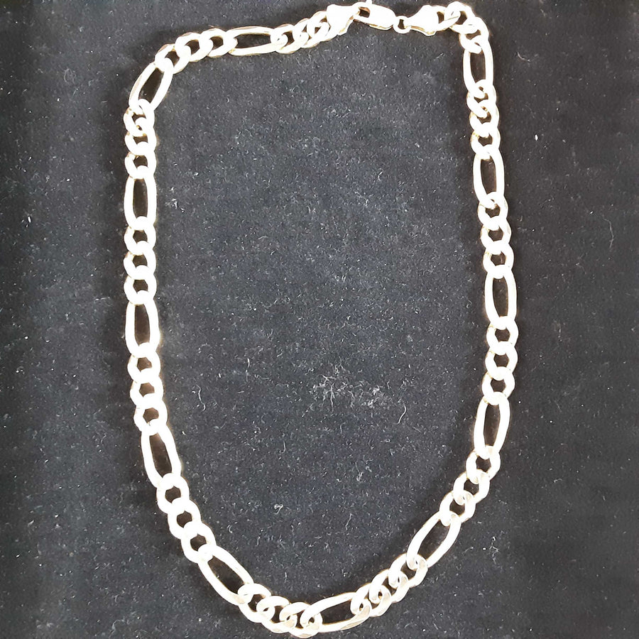 Figaro Chain - Yellow Gold 14k (.585) 69.3 grams 20 inch