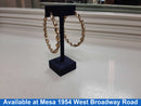 Bangle Earrings - Yellow Gold 10k (.417) 10.5 grams
