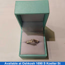 Women's Ring - White Gold 14k (.585) 3.5 grams Size 8