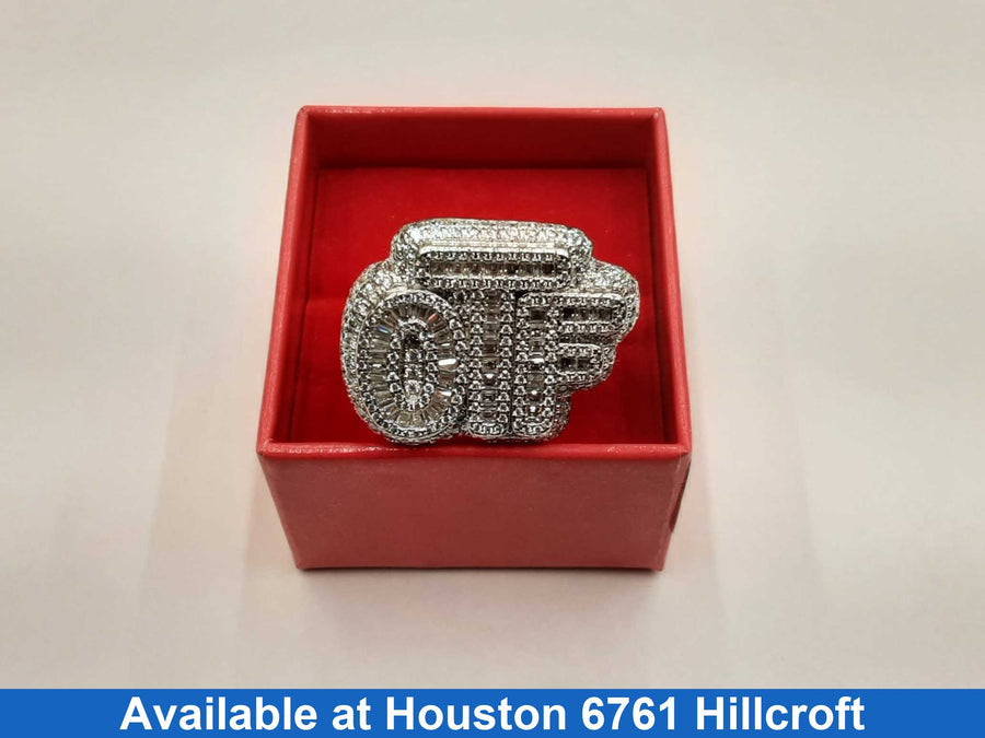 Men's Ring - Silver 26.2 grams Size 10