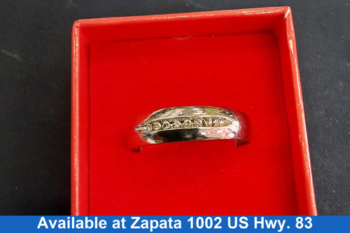 Ring - Wedding Band - White Gold 10k (.417) 3.7 grams Size 9