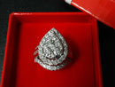 10k White Gold Engagement Ring