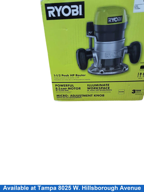 Ryobi R1631k Green Corded Router