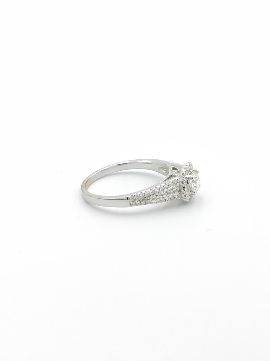 Women's Ring - White Gold 14k (.585) 4.4 grams Size 9