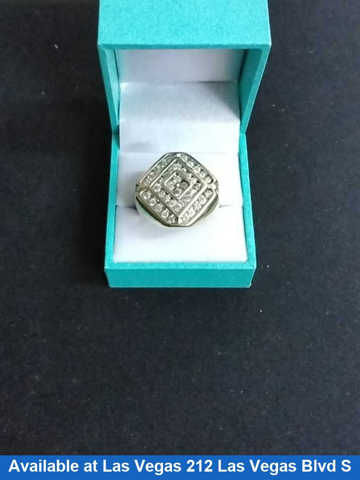 Men's Ring - Yellow Gold 10k (.417) 15.6 grams Size 20