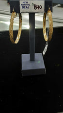 Bangle Earrings - Yellow Gold 14k (.585) 5.9 grams