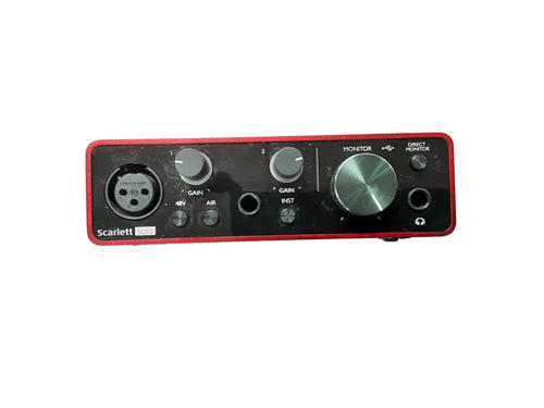 Focusrite Scarlett Solo Red Classic Audio Interface