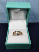 Ring - Wedding Band - Yellow Gold 14k (.585) 3.6 grams Size 6.5