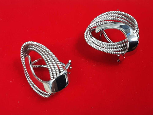 Earrings - White Gold 14k (.585) 7.5 grams