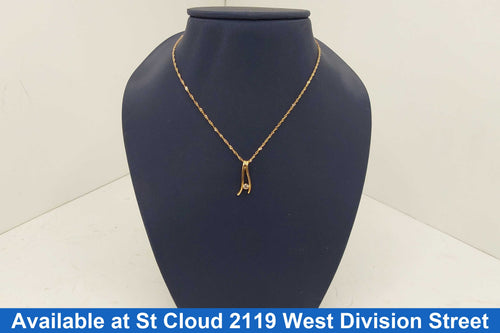 Chain - Yellow Gold 14k (.585) 2.135 grams 18 inch