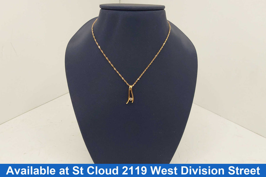 Chain - Yellow Gold 14k (.585) 2.135 grams 18 inch