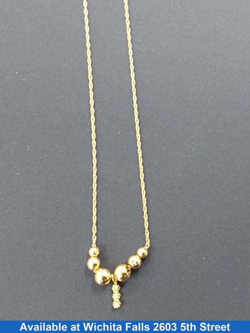 Chain - Yellow Gold 14k (.585) 1.5 grams 24 inch