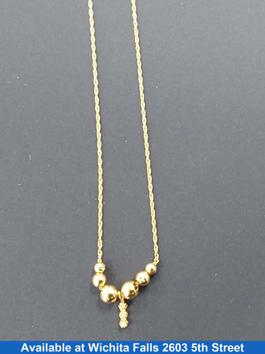 Chain - Yellow Gold 14k (.585) 1.5 grams 24 inch
