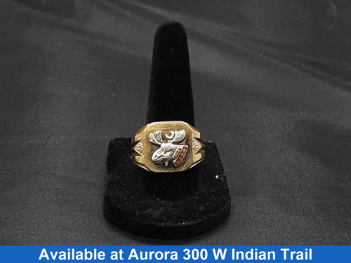 Men's Ring - Yellow Gold 10k (.417) 13.5 grams Size 10
