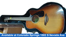 Yamaha Fgx800c Brown Acoustic / Electric Classic Guitar