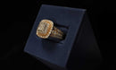 Ring - Engagement Set - Yellow Gold 10k (.417) 4.5 grams Size 20