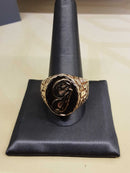 Men's Ring - Yellow Gold 10k (.417) 18.4 grams Size 20